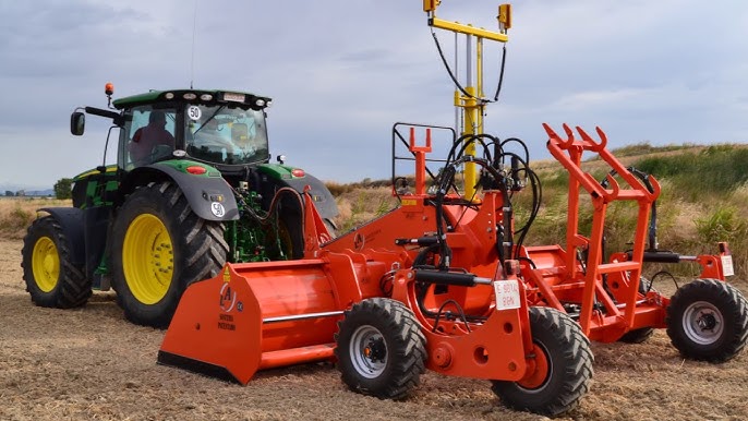 tractor refinadora cuello cisne